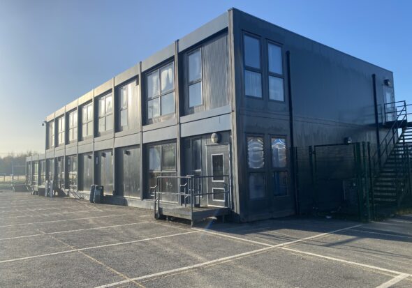 New Quality Sales Office Modular Buildings, UK Manufacturer; for sale, hire or finance.